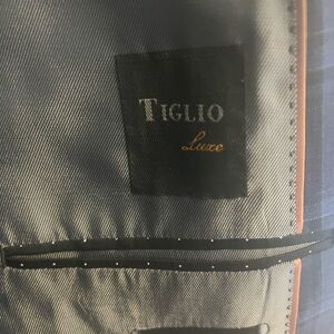 Tiglio Navy/Black/Gray Suit Jacket